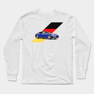 Panamera German Print Long Sleeve T-Shirt